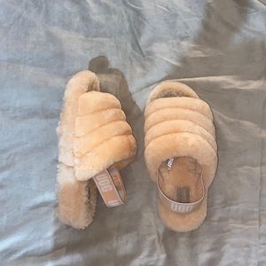 Peach Ugg Slippers